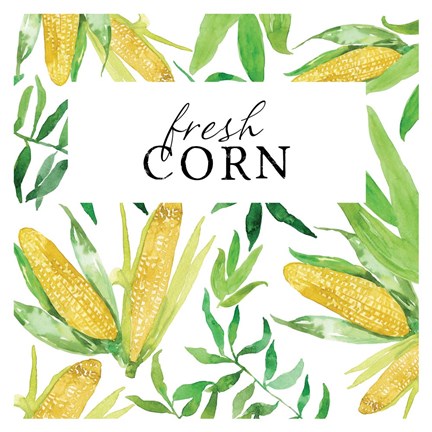 Framed Fresh Corn Print