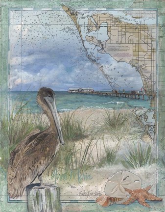 Framed Anna Maria Island Print