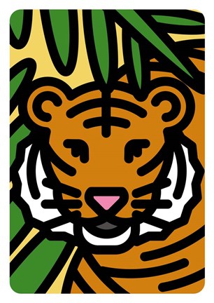 Framed Tigre Print