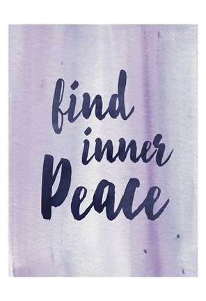 Framed Inner Peace Print
