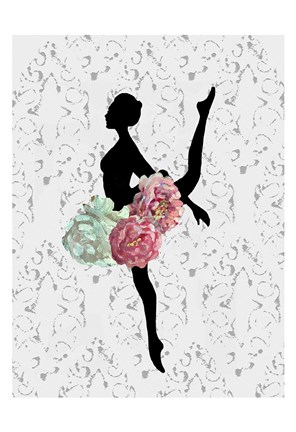 Framed Ballerina Two Print