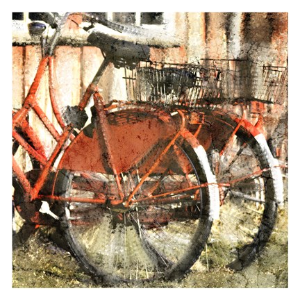 Framed Ride Bicycles Print