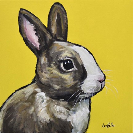 Framed Rabbit Louie Print