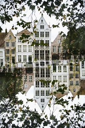 Framed Bruges-204 Print