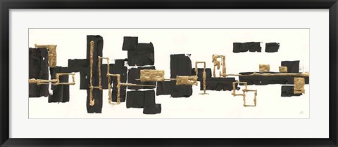 Framed Gilded Boxes III Print