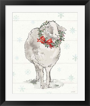 Framed Modern Farmhouse XI Christmas Print