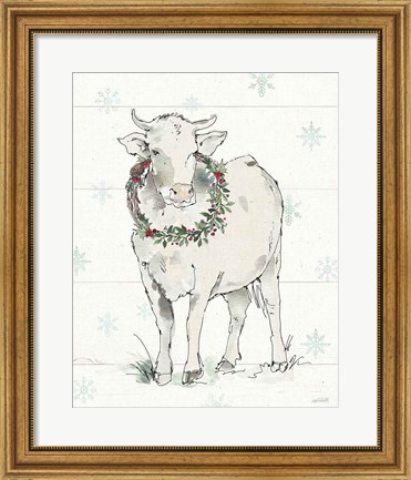 Framed Modern Farmhouse X Christmas Print