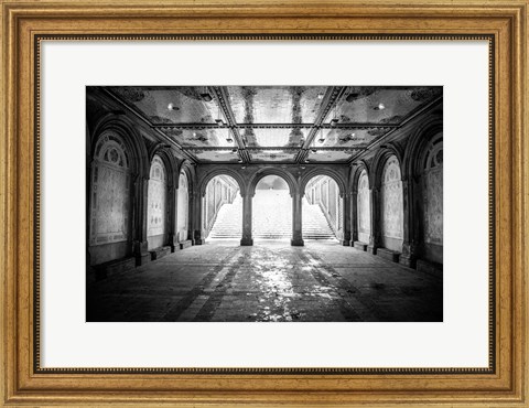 Framed Bethesda Terrace Print