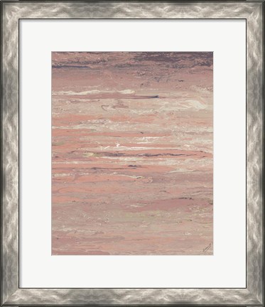 Framed Blush Sunset Print