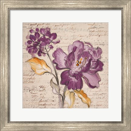 Framed Lilac Beauty II Print