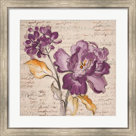 Framed Lilac Beauty II Print