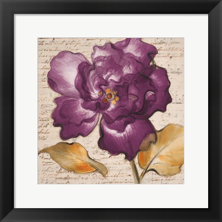 Framed Lilac Beauty I Print