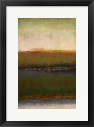 Framed Mossy Landscape Print