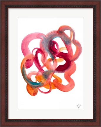 Framed Abstract Movement II Print