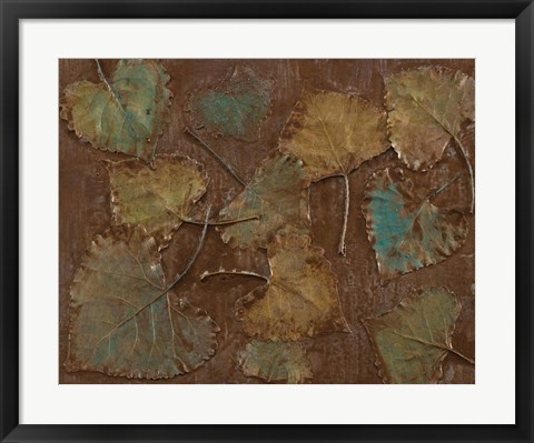 Framed Abiquiu Leaves Print