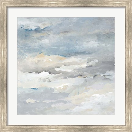 Framed Sea Meets Sky II Print