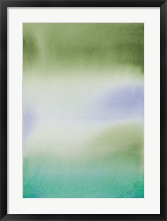 Framed Beach Front II Print