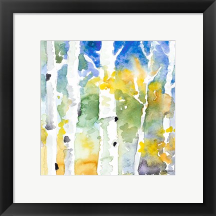Framed Tall Upon the Hill III Print