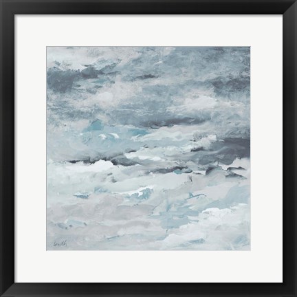 Framed Sea Meets Storm II Print