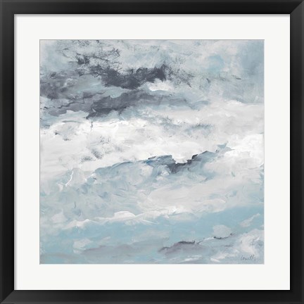 Framed Sea Meets Storm I Print