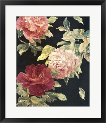 Framed Beauty of the Dark Blossom Print