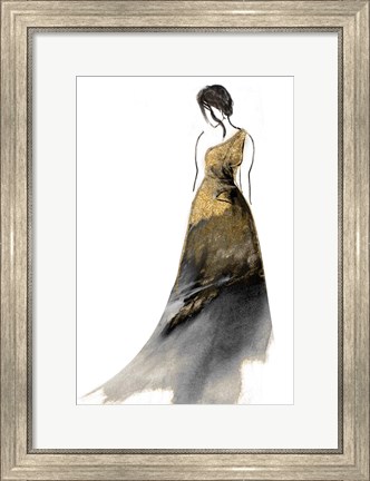 Framed Dress Glam Print