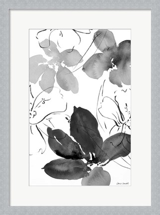 Framed Into Summer Black And White II Print