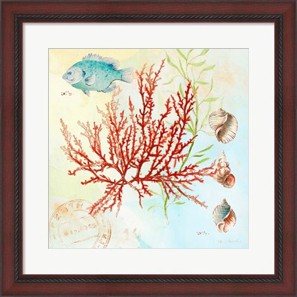 Framed Deep Sea Coral I Print