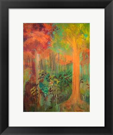 Framed Enchantment in Autumn Print