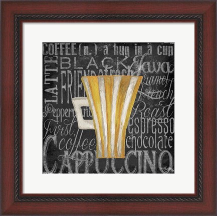 Framed Coffee of the Day II Print