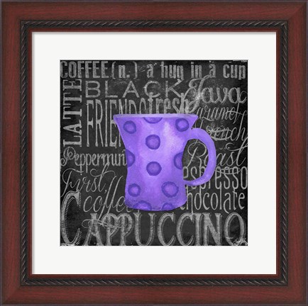 Framed Coffee of the Day III Print