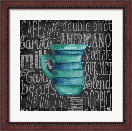 Framed Coffee of the Day IV Print