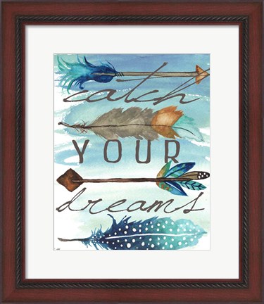 Framed Catch Your Dreams Print