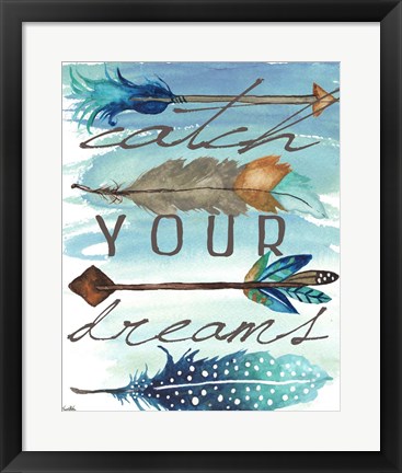 Framed Catch Your Dreams Print