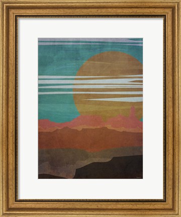 Framed Mountain Nights Print