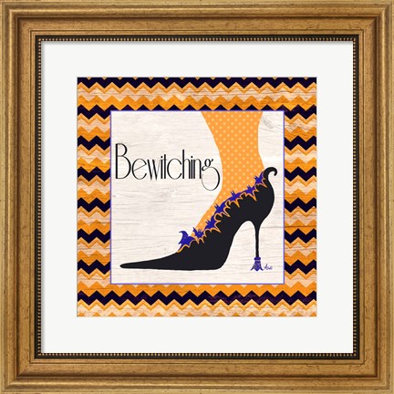 Framed Bewitching Shoes I Print