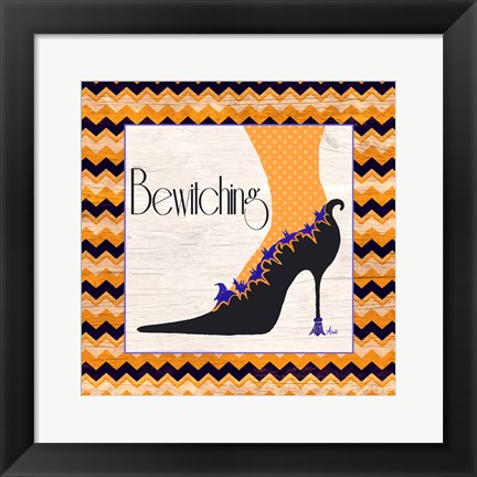 Framed Bewitching Shoes I Print