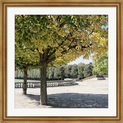 Framed Parisian Stroll III Print