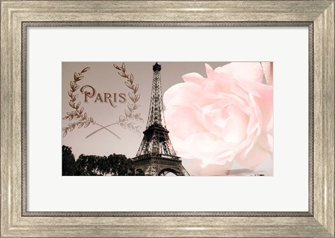 Framed Vintage Paris Print