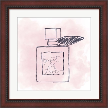 Framed French Perfume II Print