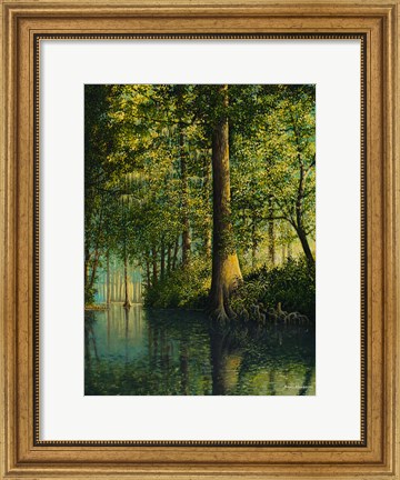 Framed Peaceful River Print