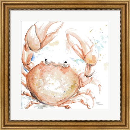 Framed Water Crab Print