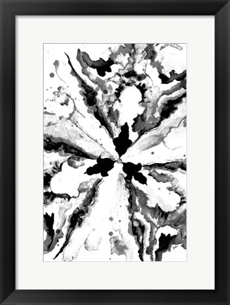 Framed Monochrome Constellation Print