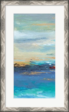 Framed Sea Mystery Panel I Print