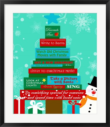 Framed Christmas Tales Print