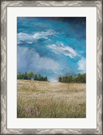 Framed Approaching Storm (no barn) Print