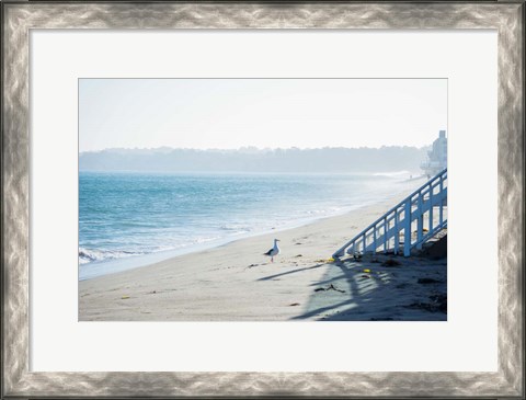 Framed Beach Stroll Print