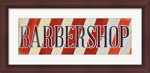 Framed Barbershop Print