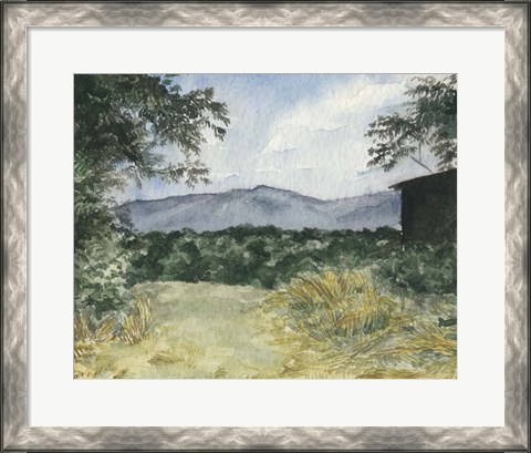 Framed Virginia Woods III Print