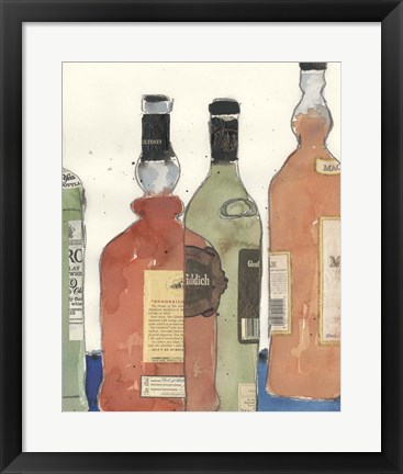 Framed Malt Scotch I Print